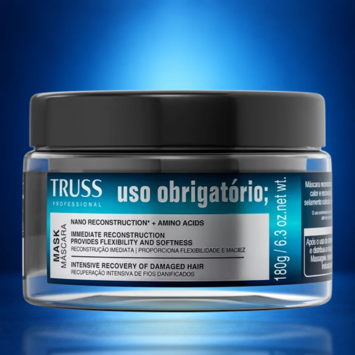 Truss Máscara Uso obrigatório
